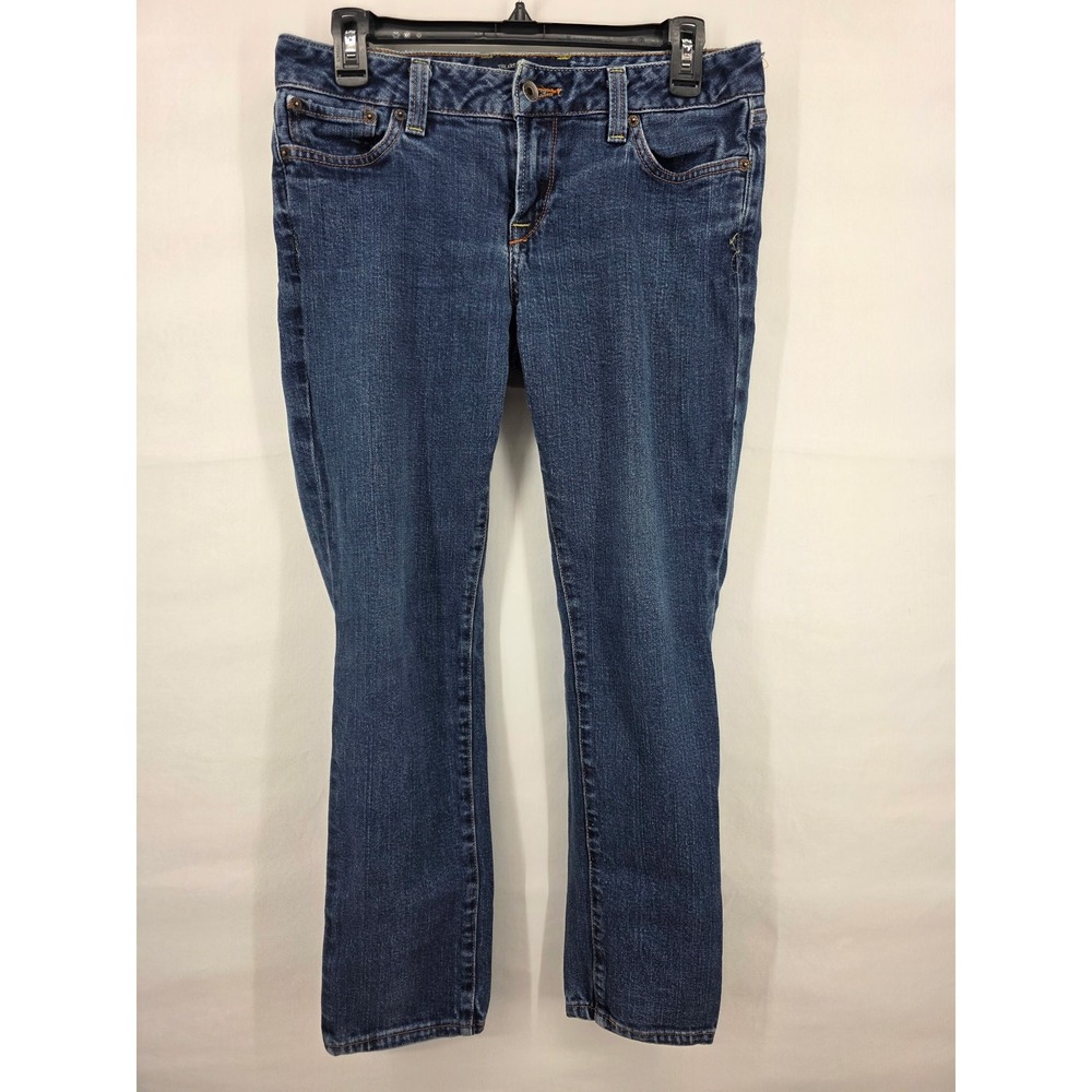 Lucky Brand Lola Skinny Jeans Womens 6 28 Medium Wash Blue Denim Mid Rise